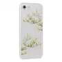 OEM Apple iPhone XR Funda Cherry Floral Transparente