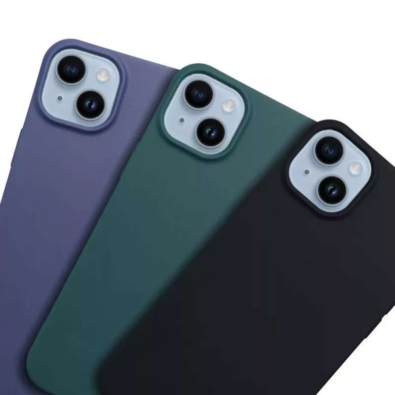 Funda OEM para Honor X6c azul mate cubierta trasera de silicona