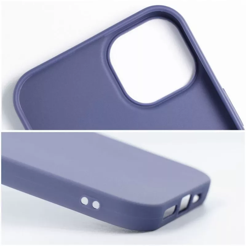 Funda OEM para Honor X6c azul mate cubierta trasera de silicona