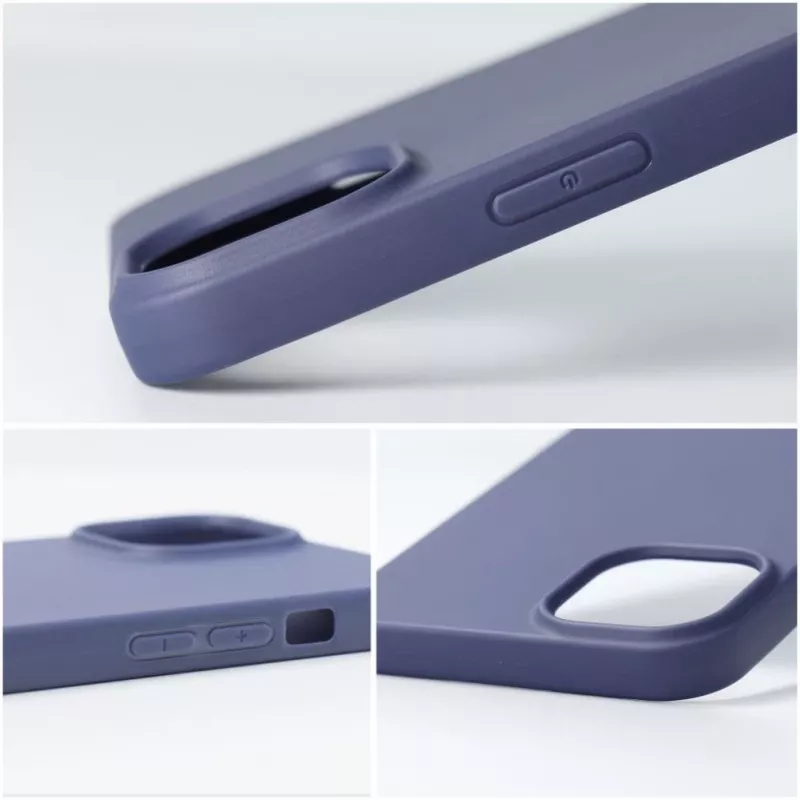 Funda OEM para Honor X6c azul mate cubierta trasera de silicona
