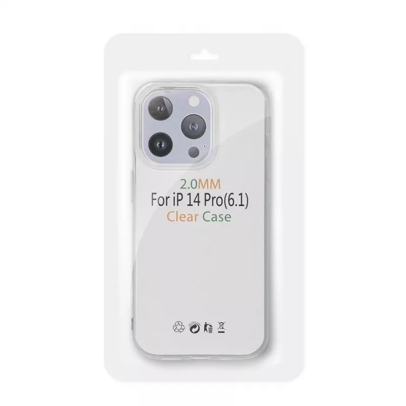 OEM funda para iPhone 12 Mini transparente 2 mm (protección de cámara) transparente