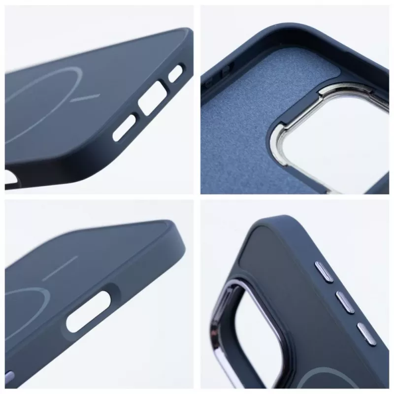 Funda OEM para iPhone 13 Mini Frame Mag Cover compatible con MagSafe Navy Blue