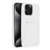 Funda OEM para iPhone 15 Pro Max con tarjetero blanca