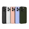 Funda OEM para iPhone 15 Pro Max con tarjetero blanca