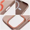 OEM Funda para iPhone 15 Pro Max Simply compatible con MagSafe titanio desierto