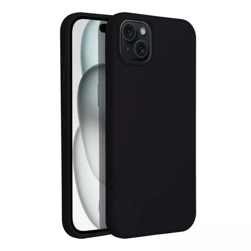 Funda OEM de silicona para iPhone 15 negra