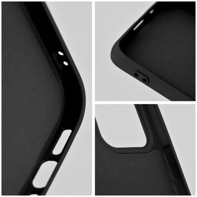 Funda OEM de silicona para iPhone 15 negra