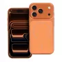 Funda OEM para iPhone 17 AIR Make 17 compatible con MagSafe Naranja