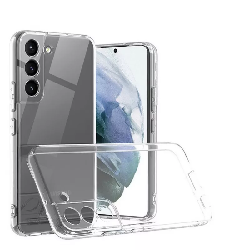 Funda transparente OEM para Samsung Galaxy S21 FE 5G, funda trasera de TPU transparente de 2 mm