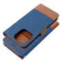 OEM Funda tipo libro para iPhone 16 Pro Max Jeans Book azul