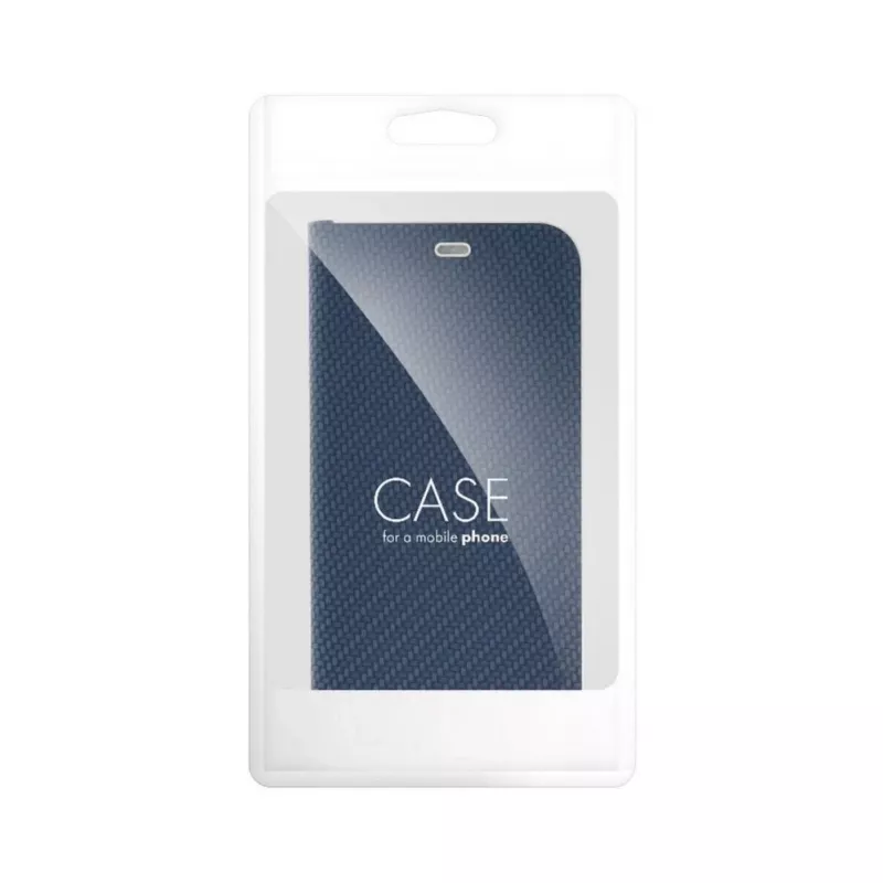 OEM funda tipo libro para Samsung A54 5G Luna Book carbono azul