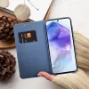 OEM funda tipo libro para Samsung A54 5G Luna Book carbono azul