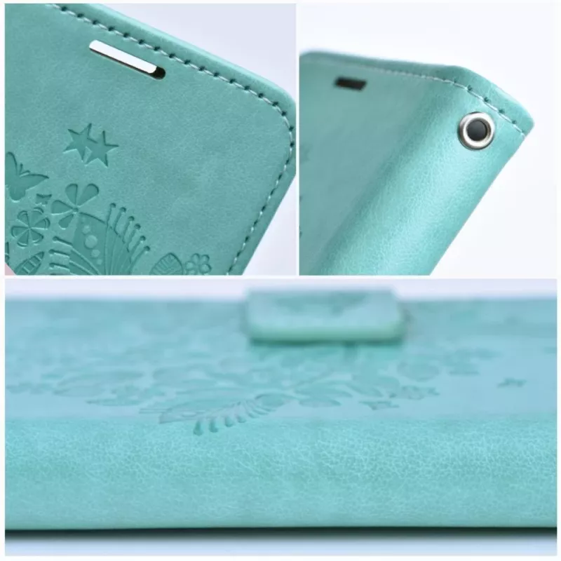 OEM funda tipo libro para Samsung Galaxy A54 5G Mezzo Book Tree Green