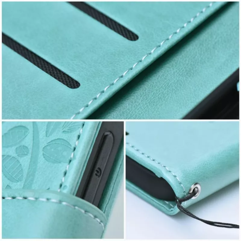 OEM funda tipo libro para Samsung Galaxy A54 5G Mezzo Book Tree Green