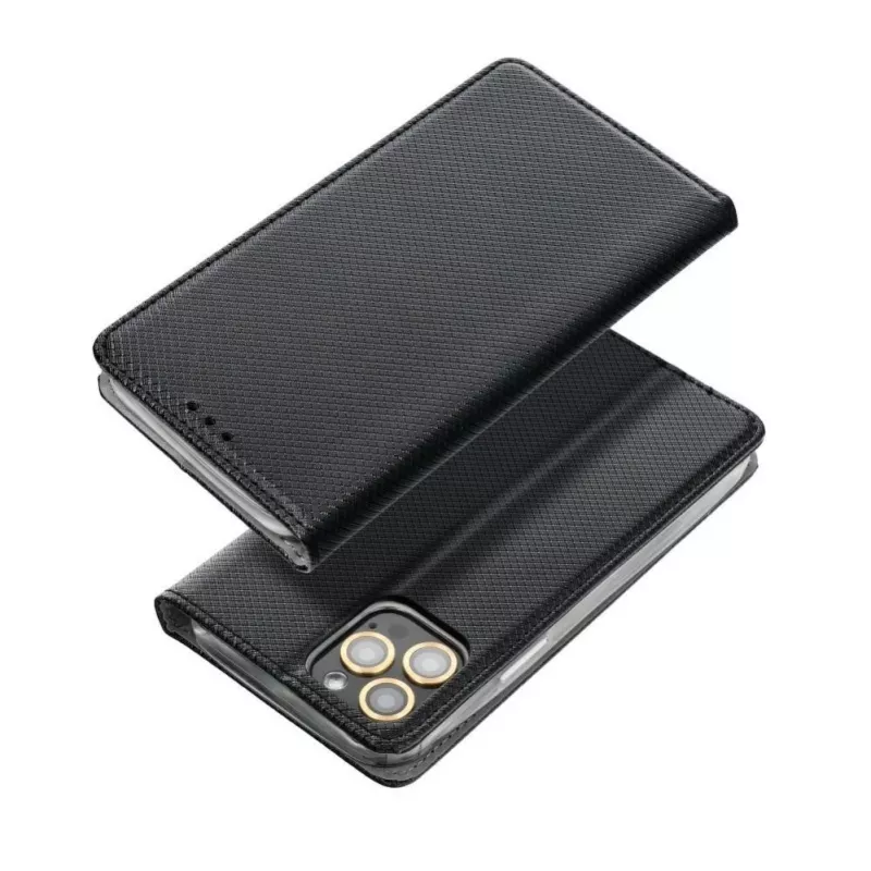 OEM Funda tipo libro para Xiaomi Redmi Note 10 5G / Poco M3 Pro / Poco M3 Pro 5G - Funda tipo libro Smart negra