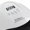 Lámpara secadora de uñas OEM UV LED 66 luces 180W SUN X7 MAX blanca