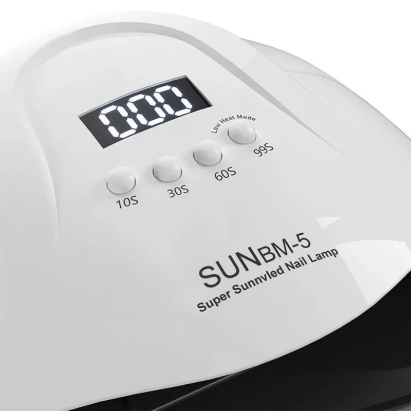 Lámpara secadora de uñas OEM UV LED 66 luces 180W SUN X7 MAX blanca