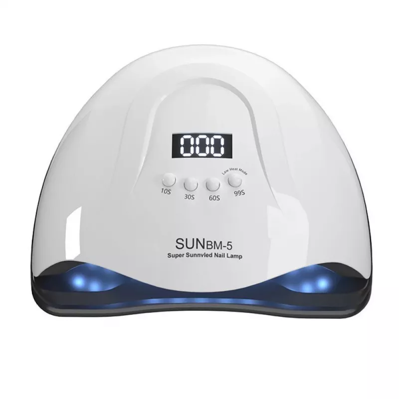 Lámpara secadora de uñas OEM UV LED 66 luces 180W SUN X7 MAX blanca