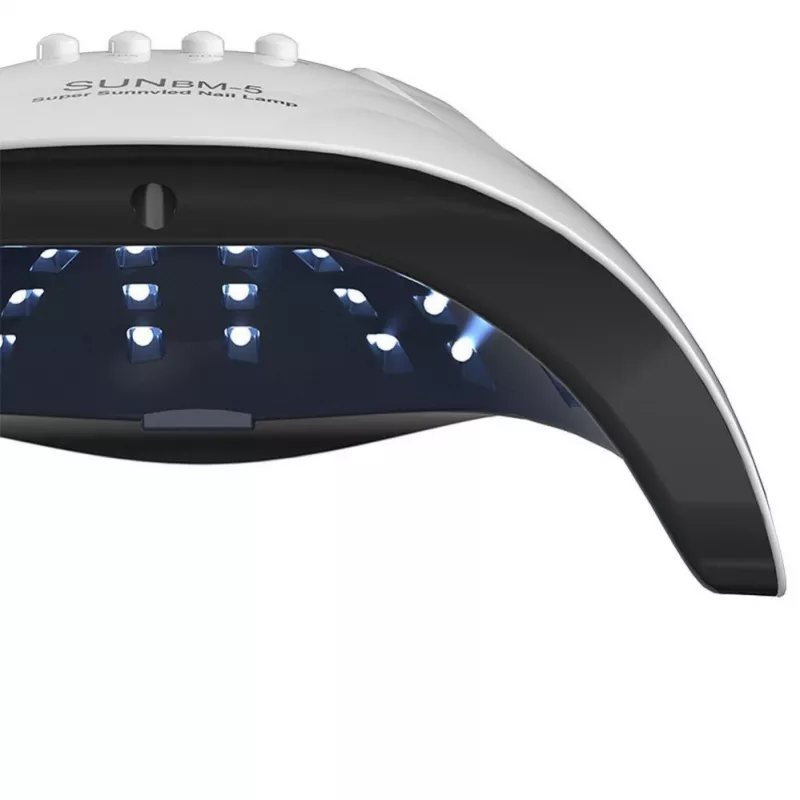 Lámpara secadora de uñas OEM UV LED 66 luces 180W SUN X7 MAX blanca