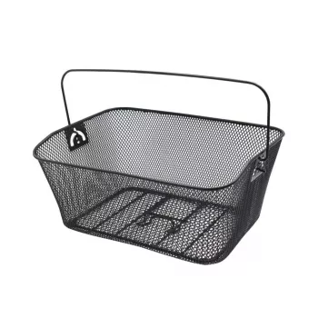 Cesta de bicicleta trasera OEM FSBKT-033, negra