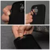 OEM Funda de Silicona para Apple iPhone 16 Pro Max 2mm Negra