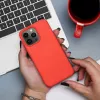 OEM Funda de silicona para iPhone 17 Pro Max / 18 Pro Max (elevación de cámara baja) - Melocotón