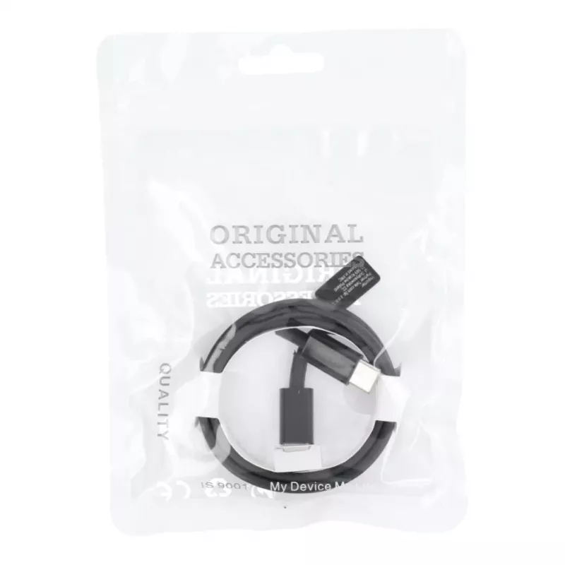 Cable OEM USB-C a USB-C PD 40W 1m negro