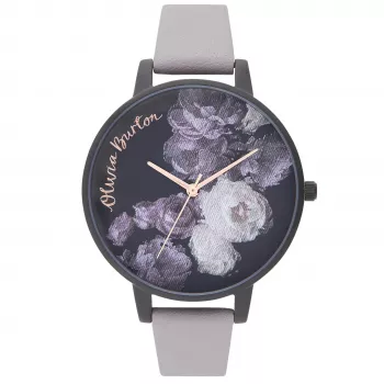 Reloj de mujer Olivia Burton Abstract Floral OB16AD11 - 38mm oro rosa acero inoxidable