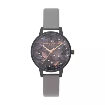 OLIVIA BURTON Reloj para mujer Abstract Floral OB16AD50 - 30 mm oro rosa acero inoxidable