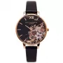 Olivia Burton reloj de mujer Celestial OB16CS01 – 38 mm brazalete de malla milanesa de acero inoxidable oro rosa