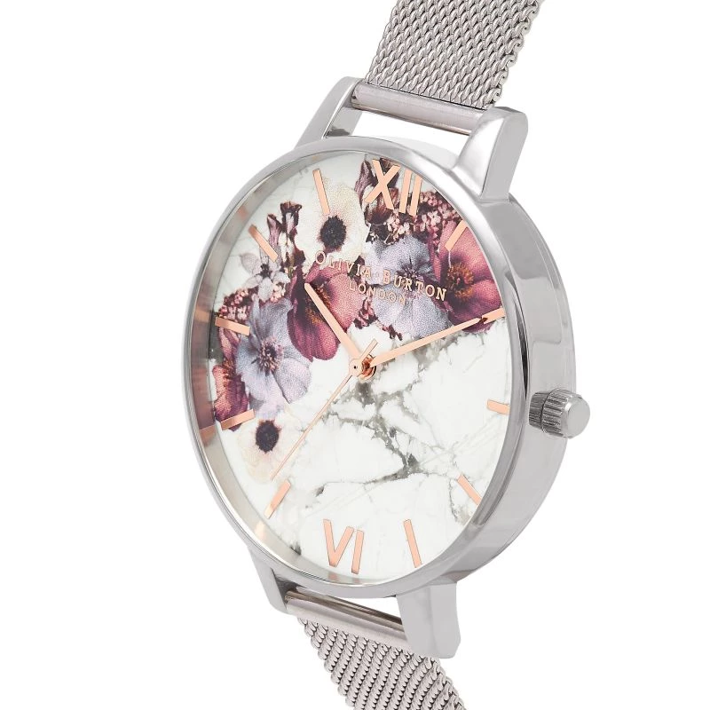 OLIVIA BURTON Reloj de mujer Meant To Bee Cuarzo OB16MF09 38 mm Oro rosa Malla de acero inoxidable
