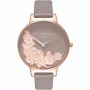 Olivia Burton Reloj para mujer Sparkle Florals OB16FS99 - 38mm oro rosa acero inoxidable