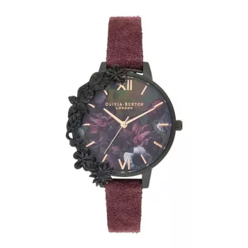 OLIVIA BURTON Reloj de mujer OB16AD44 correa de piel gris 34mm