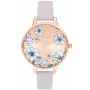 Reloj de mujer OLIVIA BURTON OB16AN03 (34 mm) malla de acero inoxidable tono oro rosa