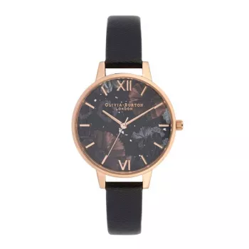 OLIVIA BURTON Reloj mujer OB16GD22 34mm Oro Acero inoxidable Malla Cuarzo
