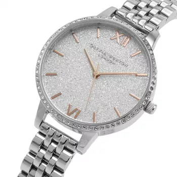 OLIVIA BURTON Reloj mujer OB16GD68 34 mm Tono oro Acero inoxidable