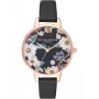 Olivia Burton Reloj de mujer OB16GSET24 34mm con esfera floral y pulsera