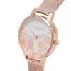 Olivia Burton reloj de mujer OB16MV79 38 mm oro rosa malla de acero inoxidable