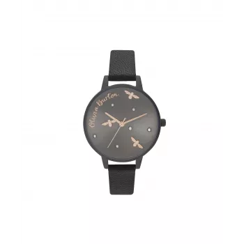 OLIVIA BURTON reloj mujer OB16PQ02 Pretty Blossom 34 mm oro rosa acero inoxidable