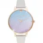 Reloj de mujer OLIVIA BURTON OB16US47 38 mm oro rosa piel gris