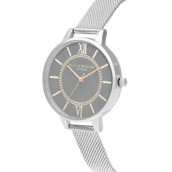 Reloj de mujer OLIVIA BURTON OB16WD86 34mm oro rosa malla de acero inoxidable
