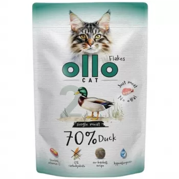 Ollo bolsa para gatos n.º 2 pato 85 g