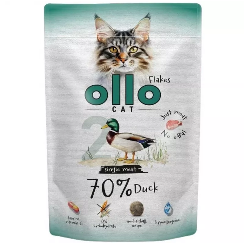 Ollo Cat Pouch N.º 2 pato 85 g
