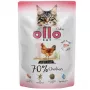 Ollo alimento húmedo para gatos bolsa pollo 85g