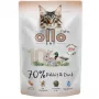 Ollo Cat Pouch N.º 10 conejo y pato 85 g