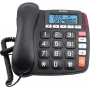 OLYMPIA 4520 teléfono analógico con cable negro - blanco (2294)