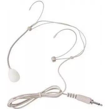 Omnitronic 13063221 Auriculares de diadema con cable para escenario/estudio, blanco