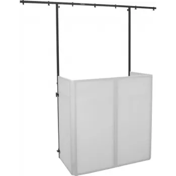 OMNITRONIC set compacto de soporte móvil para DJ con funda y marco de travesaño (20001040)