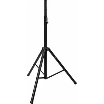 OMNITRONIC LCK-2 Soporte elevador para altavoces, regulable en altura 100-180 cm, carga máx. 30 kg, brida de 35 mm, acero, negro 60004186