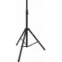 OMNITRONIC LCK-2 Soporte elevador para altavoces, regulable en altura 100-180 cm, carga máx. 30 kg, brida de 35 mm, acero, negro 60004186